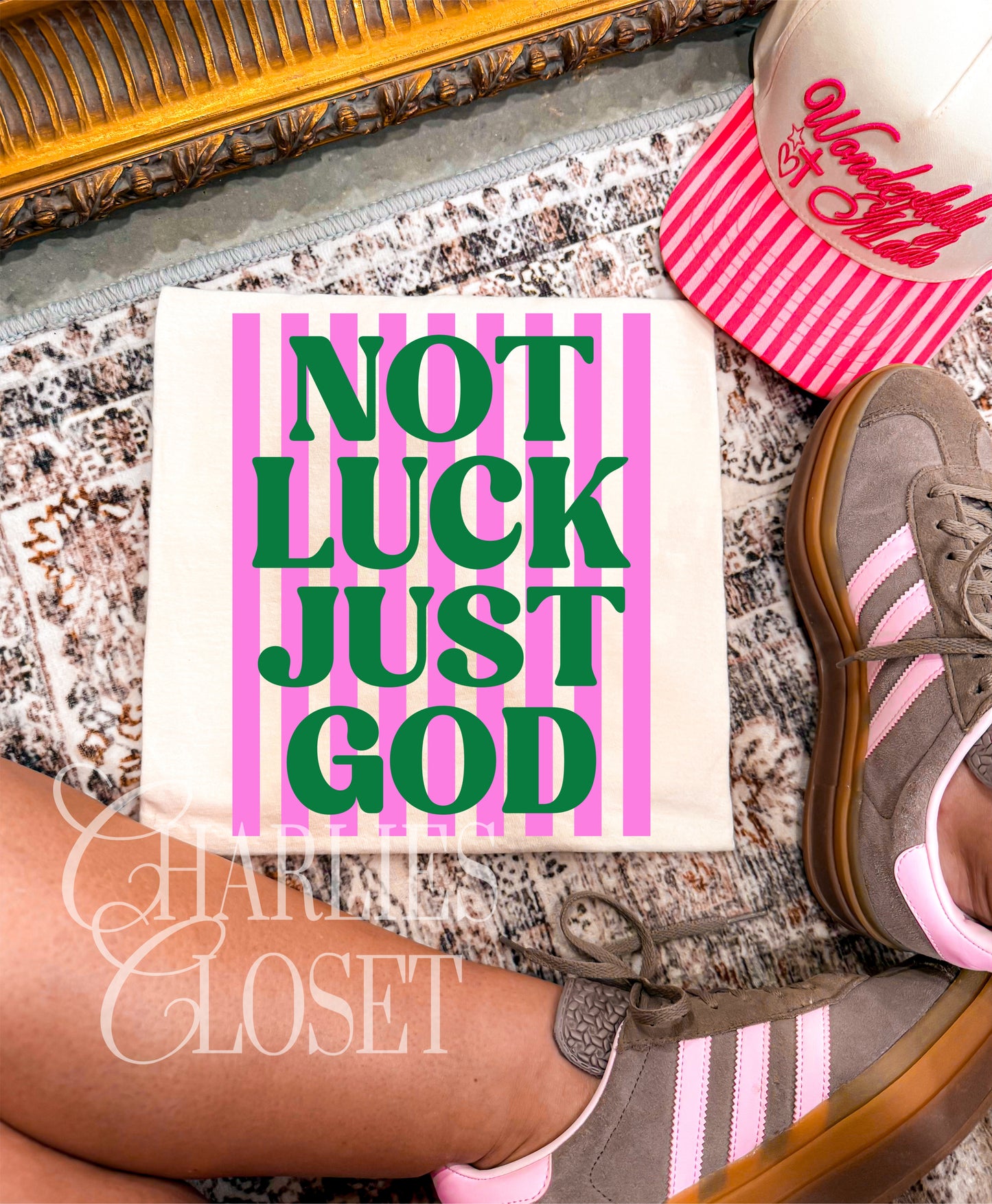 Not luck just God stripes