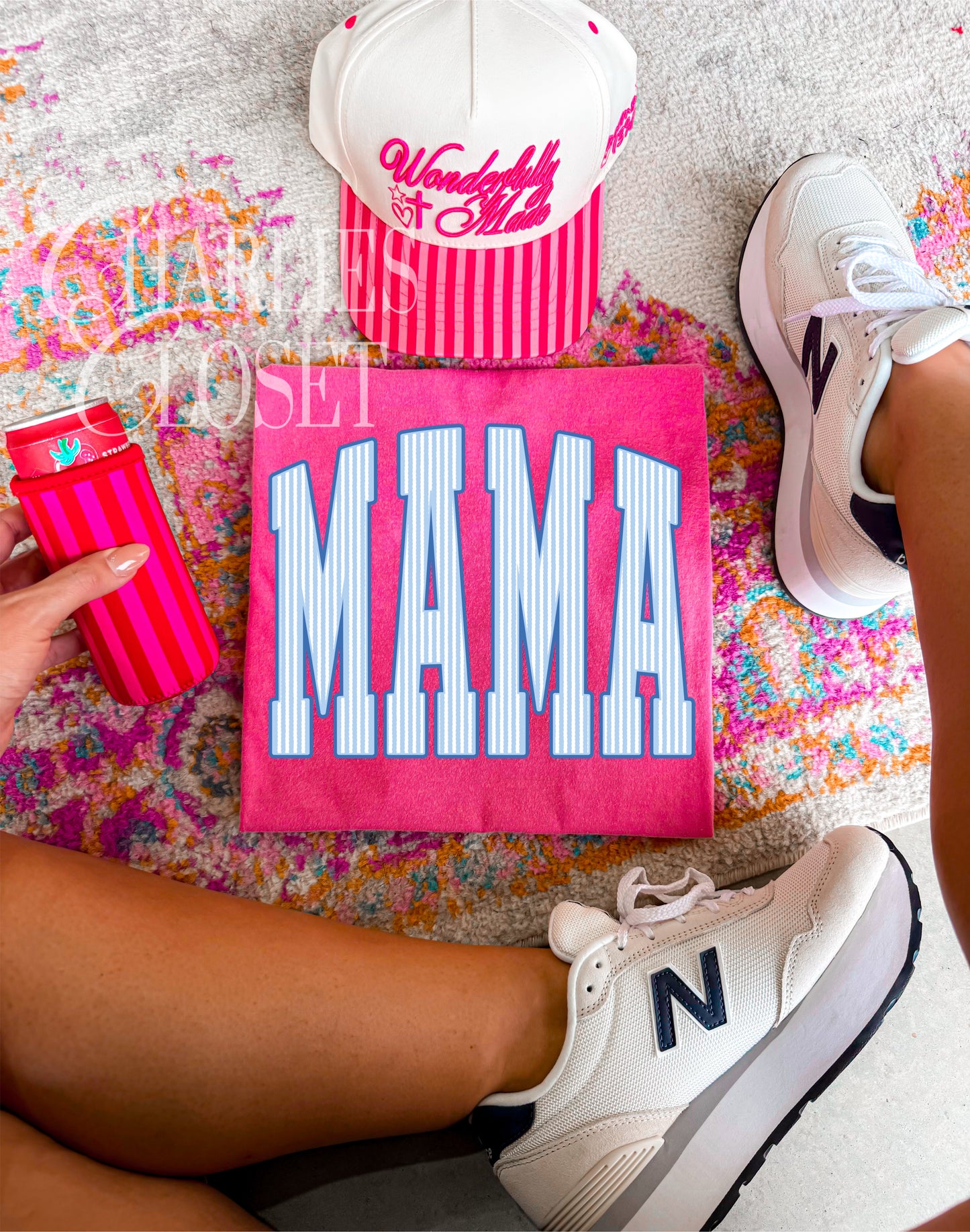 blue stripe mama