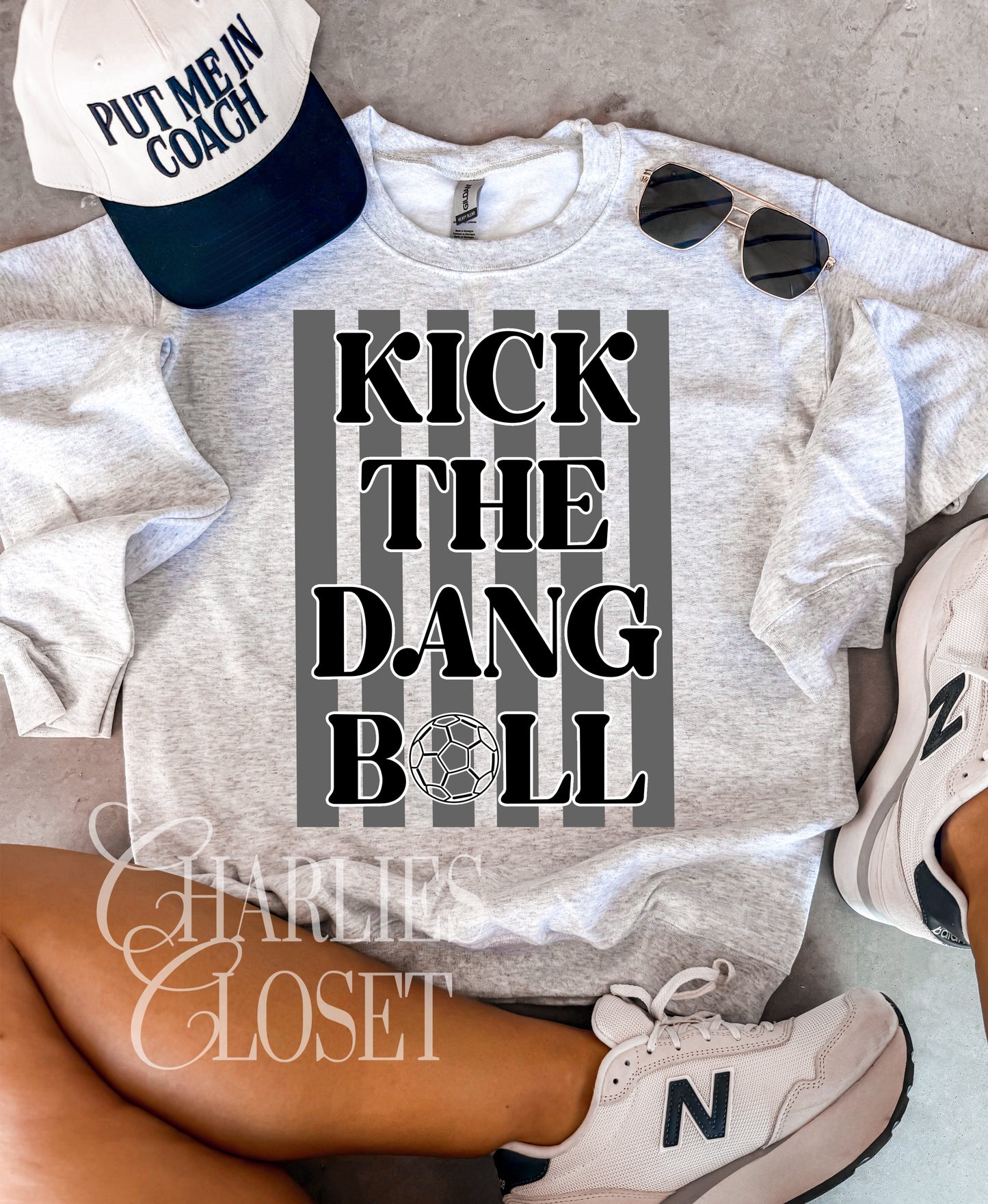 Kick the dang soccer ball