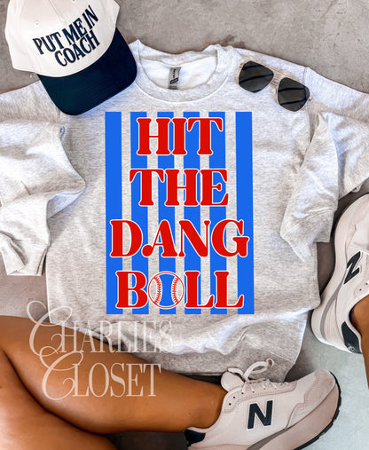 hit the dang baseball