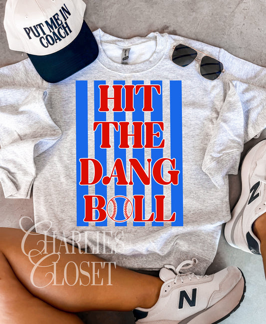 hit the dang baseball